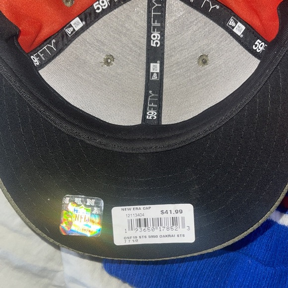 RAIDERS camo fitted hat brand new - Picture 4 of 5